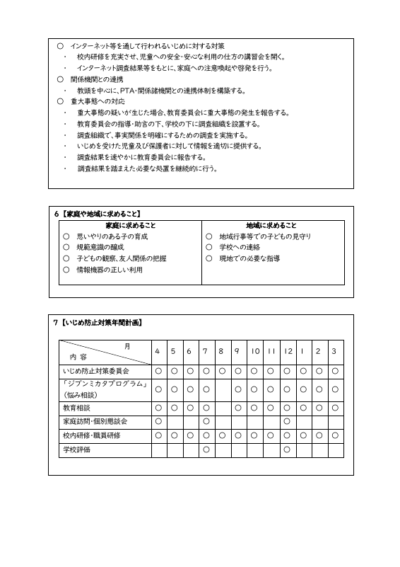 R7「学校いじめ防止対策基本方針」.pdfの3ページ目のサムネイル