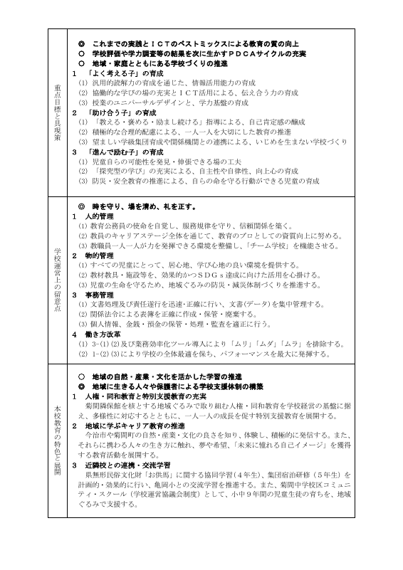 ２　１ 令和８年度教育計画２.pdfの1ページ目のサムネイル
