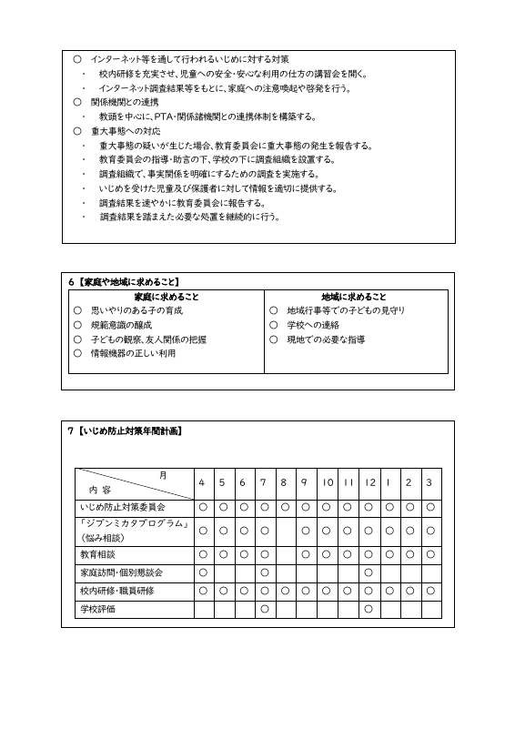 R8学校いじめ防止対策基本方針.pdfの3ページ目のサムネイル